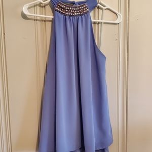 SALE Halter jeweled top